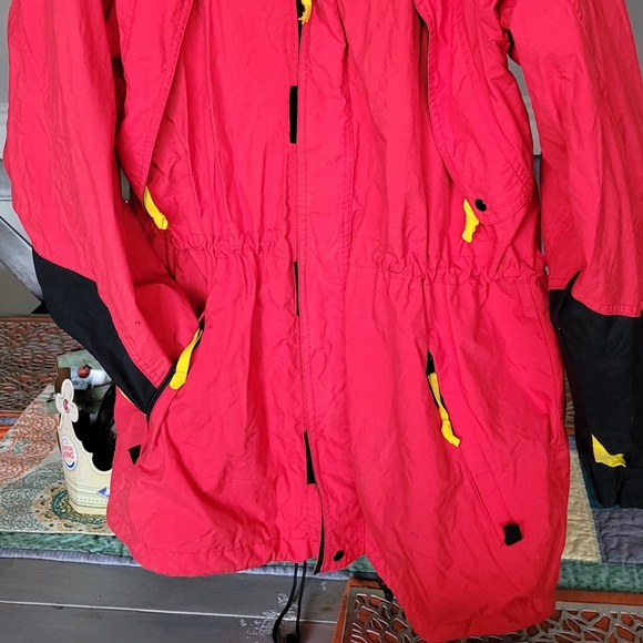 Vintage Marlboro Jacket 90s Adverture Team Red Windbreaker Patch L - Picture 3 of 9